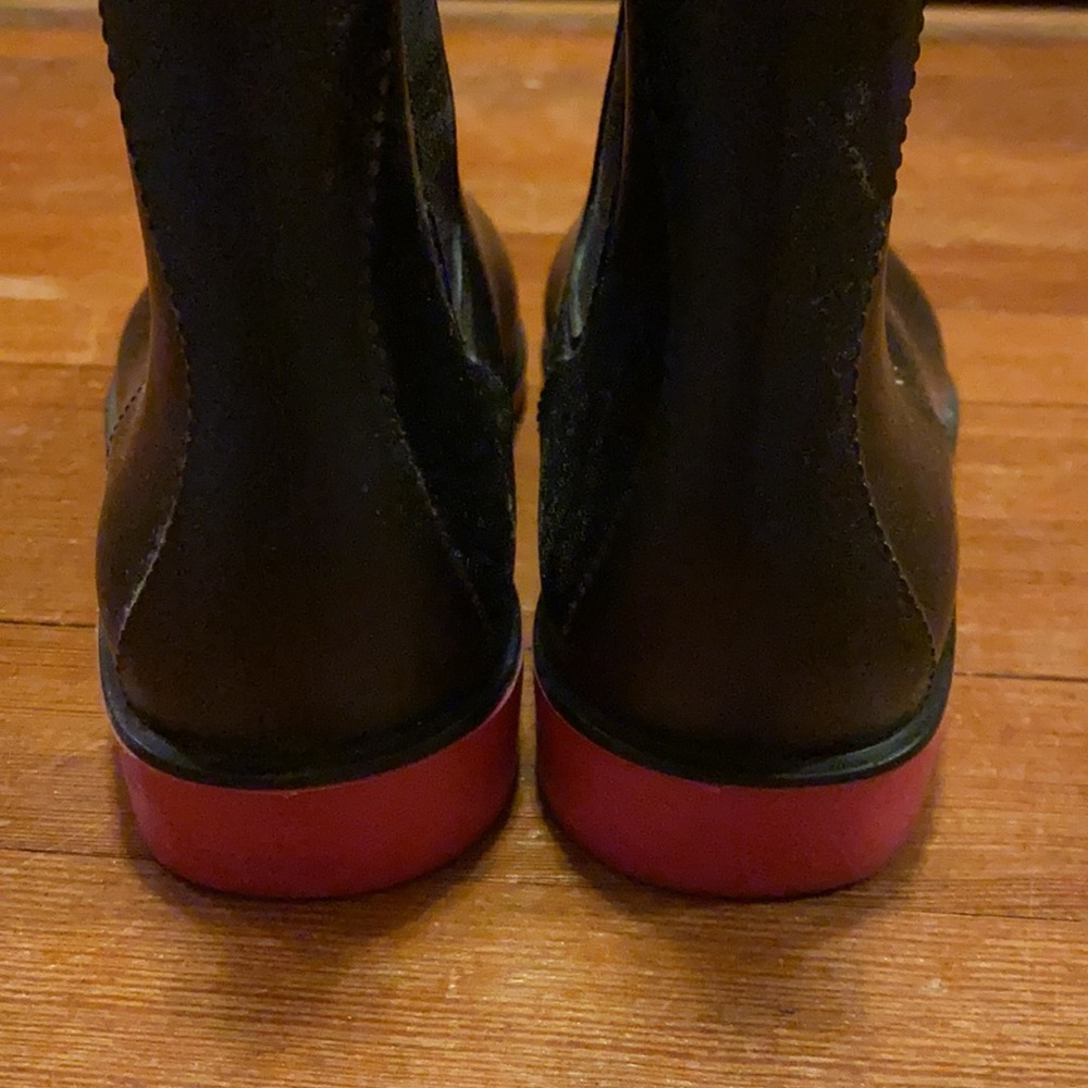 โ SOLD โจ Women's Ankle Rain Boots Waterproof Chelsea Boots - Picture 9 of 11